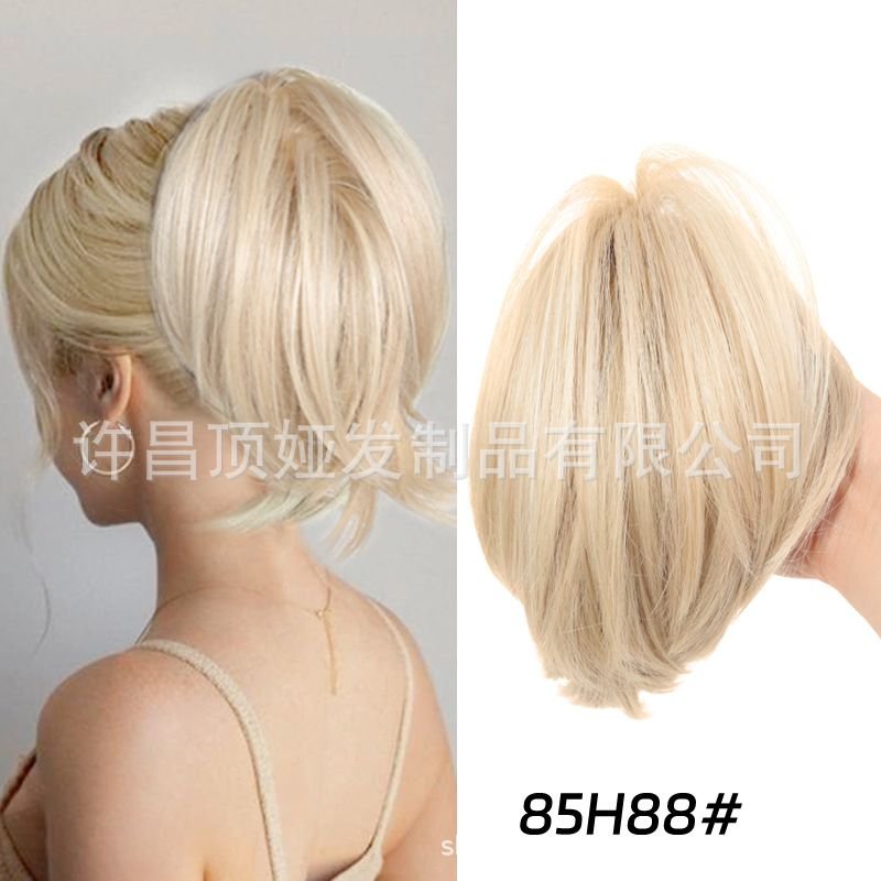 Fashion Women Curly Short Hair Claw Extension