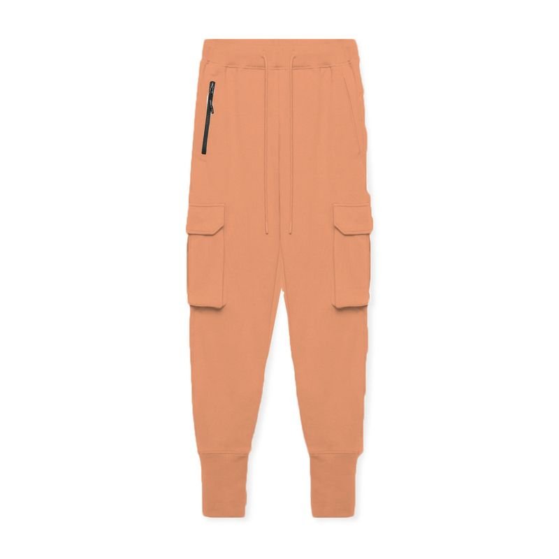 Men Fashion Casual Basic Versatile Solid Color Cargo Jogger Pants