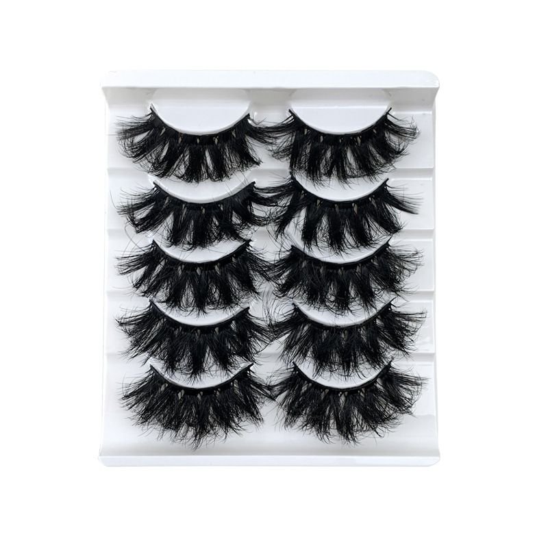 Women Fashion Thick Curled False Eyelashes