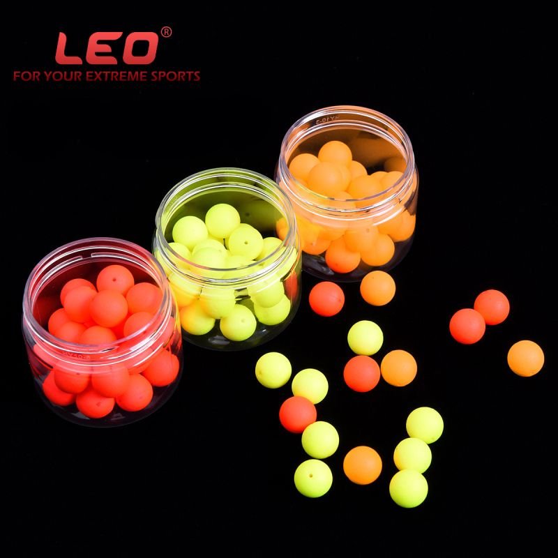 Outdoor Fishing Bottled Foam Float Ball Colorful Ball Eye-Catching Bean Fishing Gear