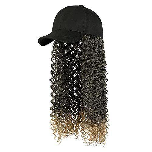 Women Fashion Long Curly Cap Wig