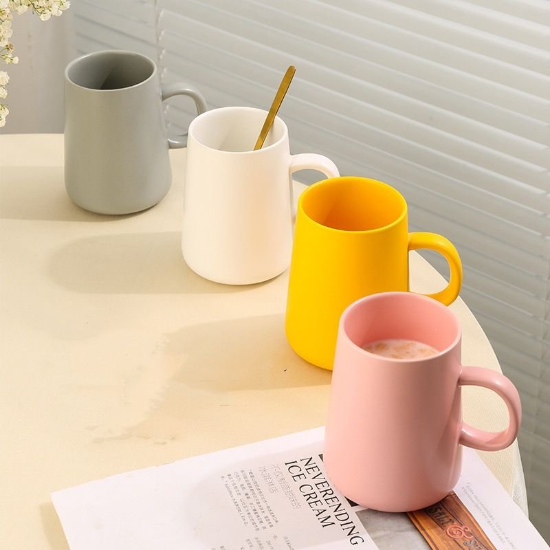 Matte Large Capacity Household Coffee Mug Custom