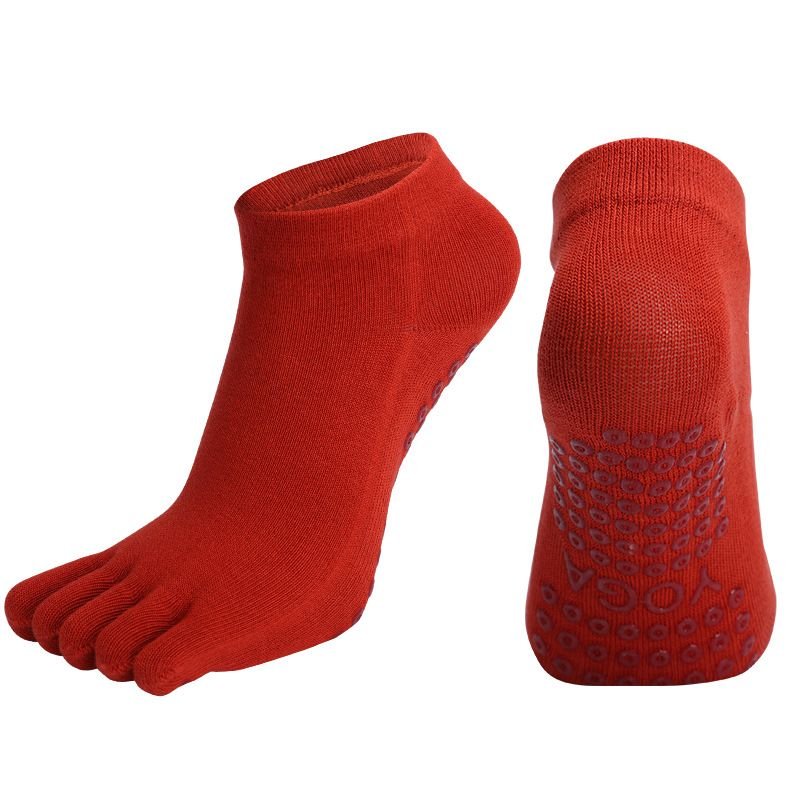 Dance Yoga Pilates Sports Fitness Dispensing All-Inclusive Five-Finger Socks