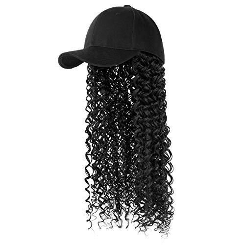 Women Fashion Long Curly Cap Wig