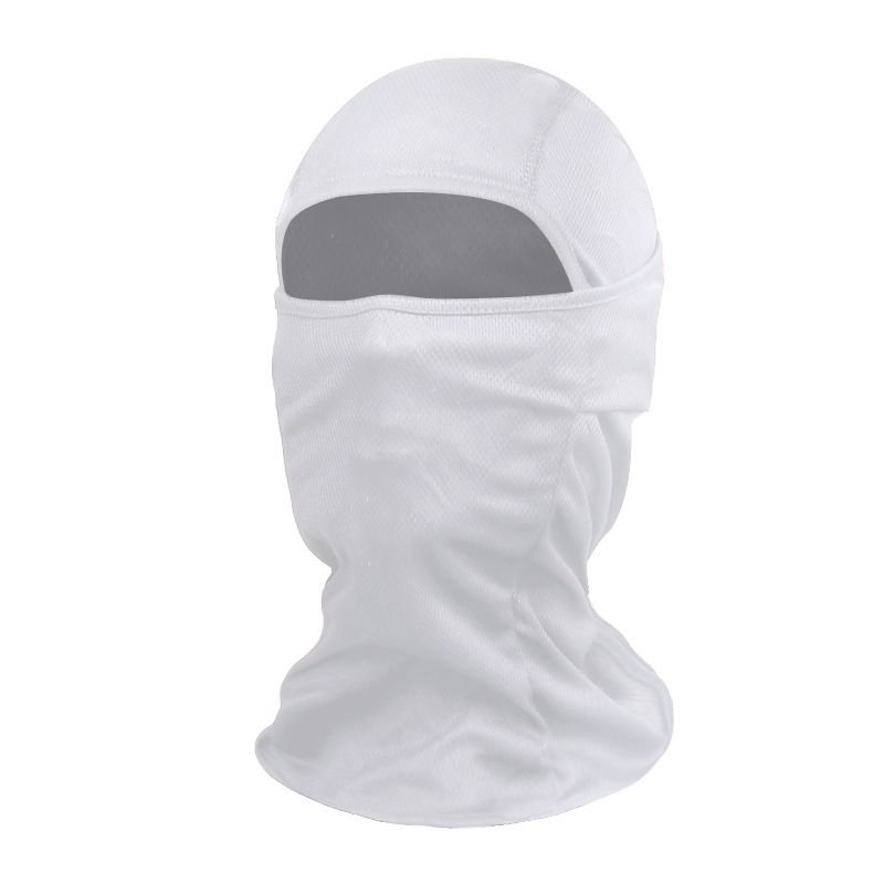 Outdoor Riding Balaclava Hat Breathable Mesh Sunscreen Dustproof Headgear Sports Face Mask