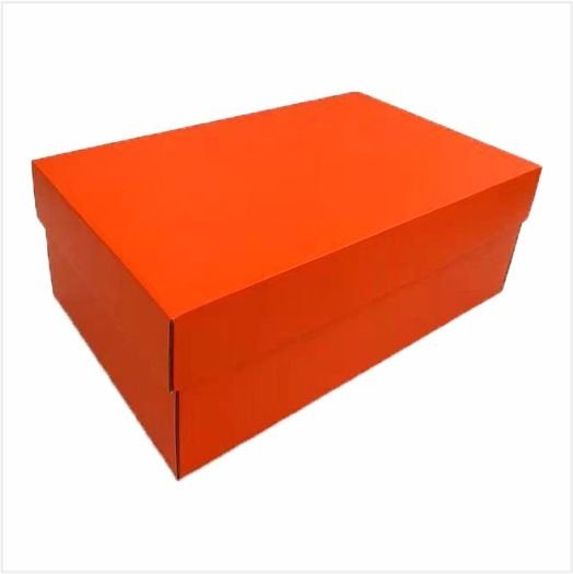 Simple Solid Color Shoes Storage Packaging Shoe Box