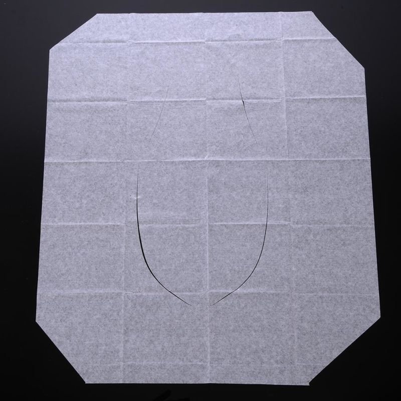 10pcs Travel Portable Disposable Toilet Seat Cushion Papers