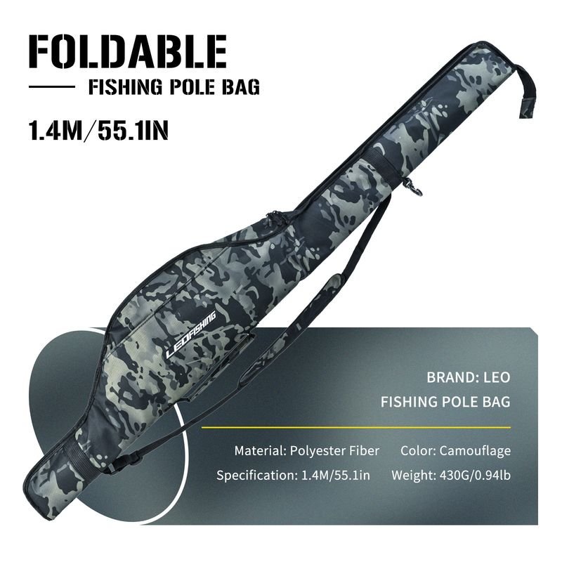 Outdoor Fishing Shoulder Pole Bag