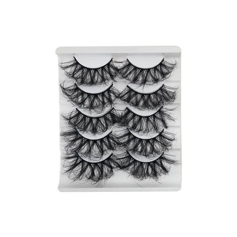 Women Fashion Thick Curled False Eyelashes