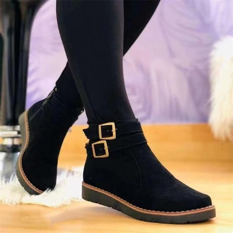 Autumn And Winter Plus Size Women Platform Boots