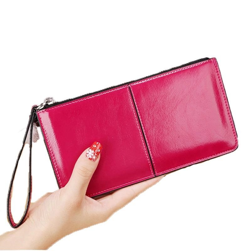 Women Fashion Multi-Function Multi-Card Zipper Long Purses