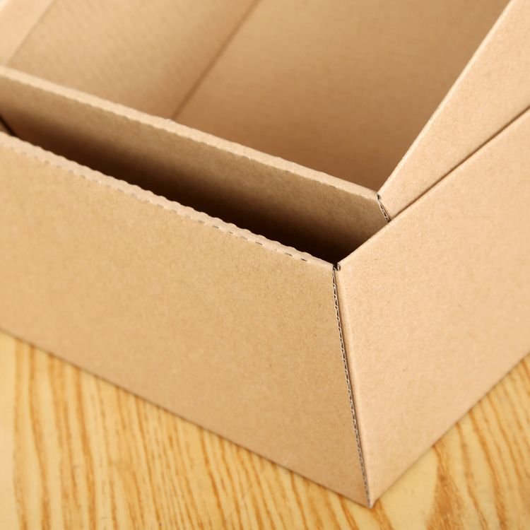 Cover Carton Kraft Paper White Black Storage Shoe Packaging Box