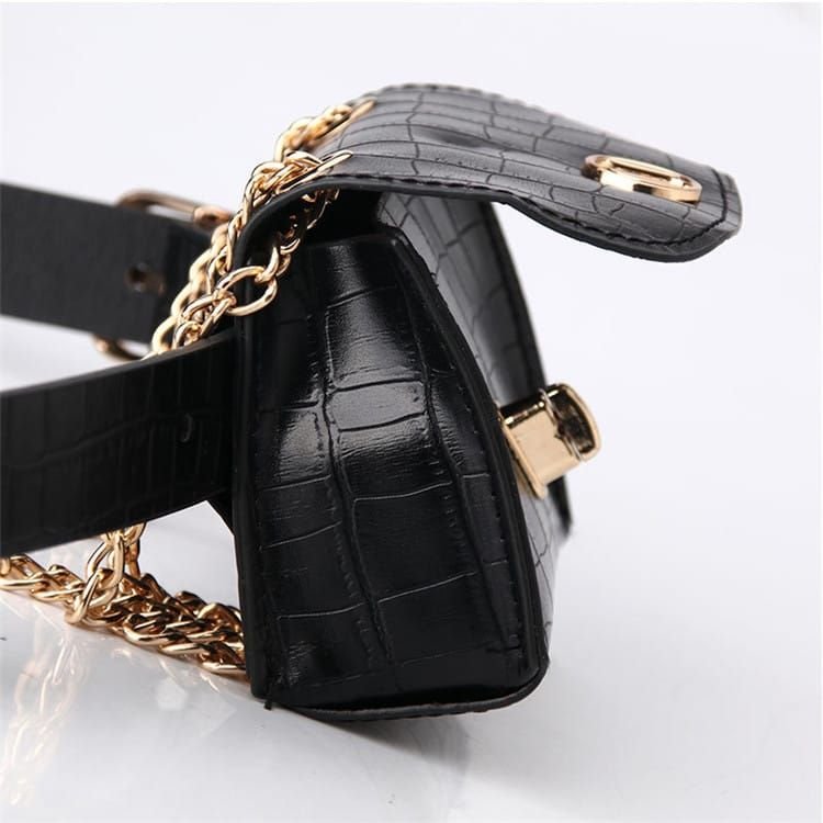 Women Fashion Animal Pattern Detachable Waist Bag