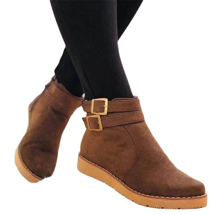 Autumn And Winter Plus Size Women Platform Boots