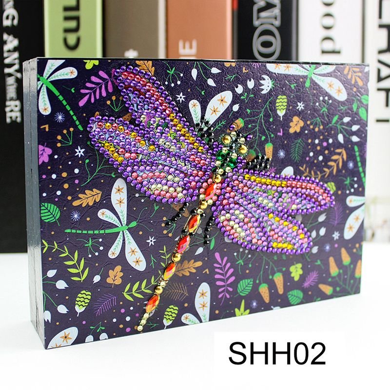 Handmade DIY Butterfly Floral 5D Diamond Painting Painting Cross Stitch Jewelry Storage Box