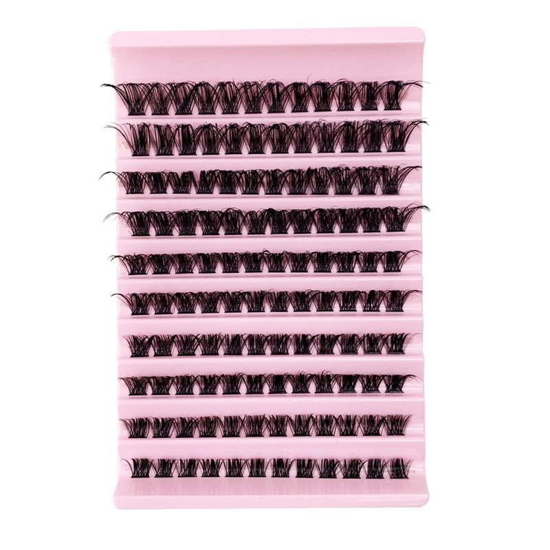 Women Simple Curly Segmented Self-Grafting False Eyelashes