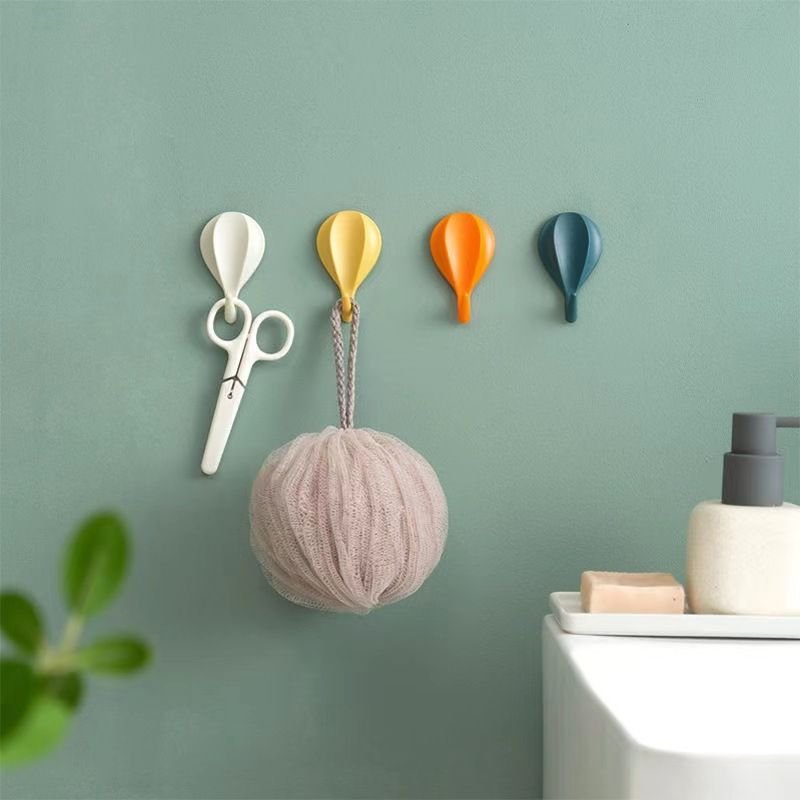 Creative Household Seamless Non-Perforated Hot Air Balloon Hook