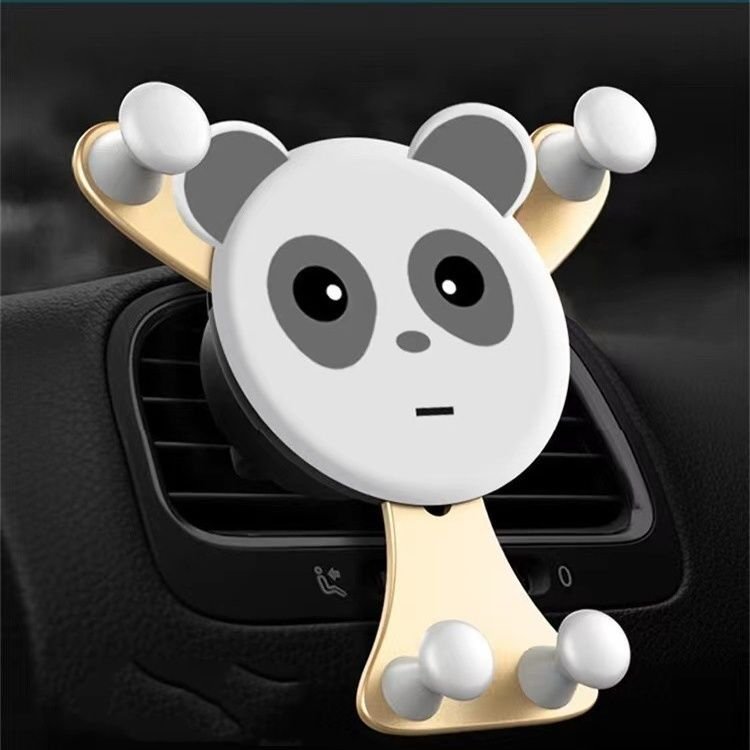 Cartoon Smiley Bear Car Phone Holder