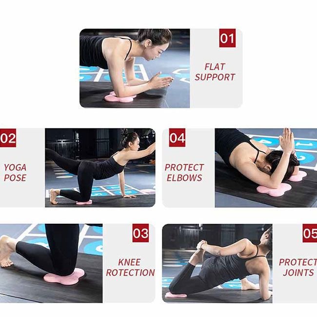 Yoga Knee Pads Elbow Support Cushion Mat